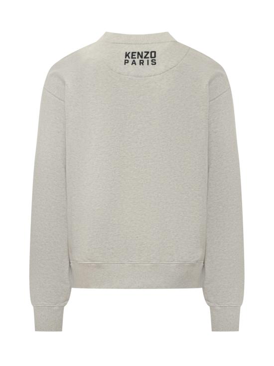 25SS 겐조 긴팔 티셔츠 FF55SW2634MF 93 PALE GREY - KENZO