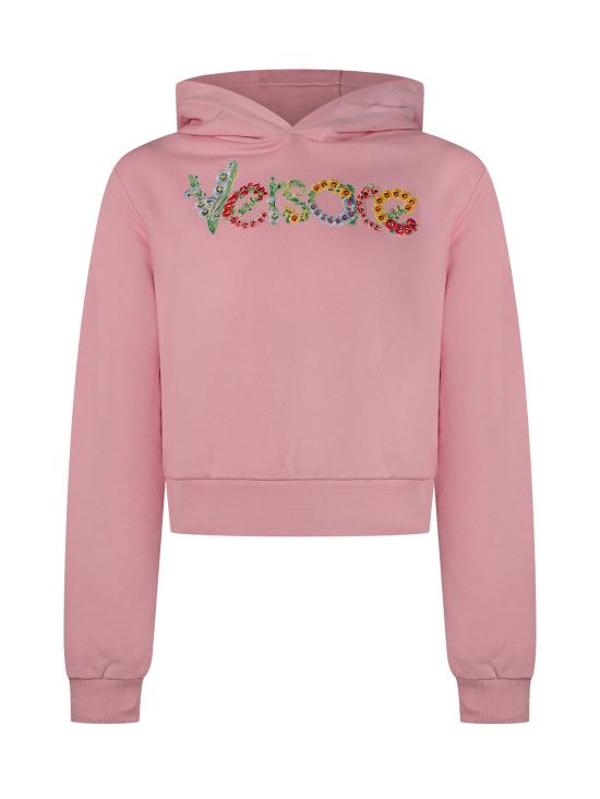 25SS [키즈] 베르사체 트레이닝 상의 10181971A13050 2PR00 PINK MULTICOLOR