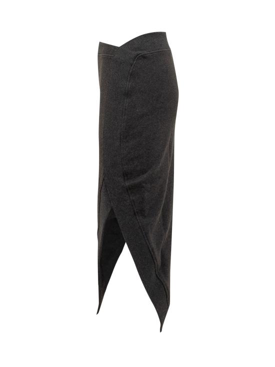 25SS 디 아티코 스커트 250WCS00263JJF007AA 877 BLACK FADE BROWN - THE ATTICO