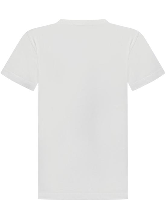 25FW [키즈] 발망 티셔츠 BX8A71Z3186 100MC WHITE COLOURFUL - BALMAIN