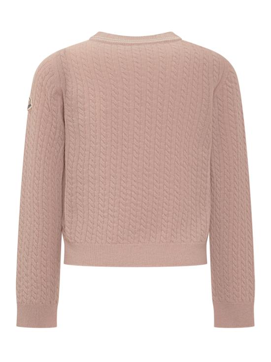 25FW [키즈] 몽클레어 풀오버 K29549C00006M1241 50M ROSA - MONCLER