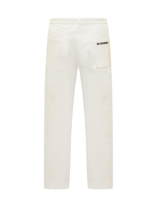 질샌더 데님 팬츠 J23KA0101J46544 102 PORCELAIN - JIL SANDER