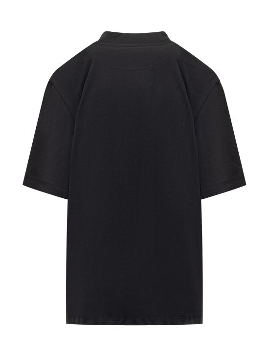 25SS 디 아티코 반팔 티셔츠 250WCT00173JJJ025AA 100 BLACK - THE ATTICO