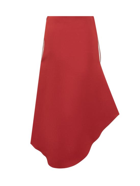  칼카테라 롱 스커트 S39 RUBYRED RUBY RED - CALCATERRA