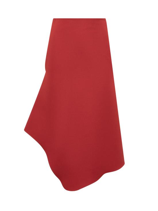  칼카테라 롱 스커트 S39 RUBYRED RUBY RED