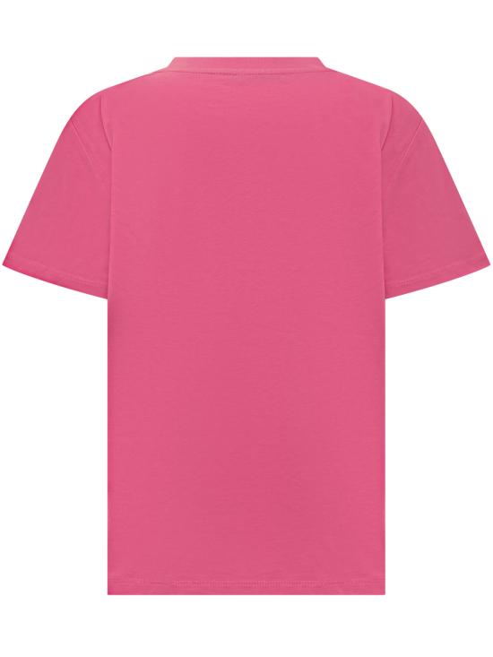 25FW [키즈] 발망 티셔츠 BX8P11Z3186 51PNE ROSE NERO - BALMAIN