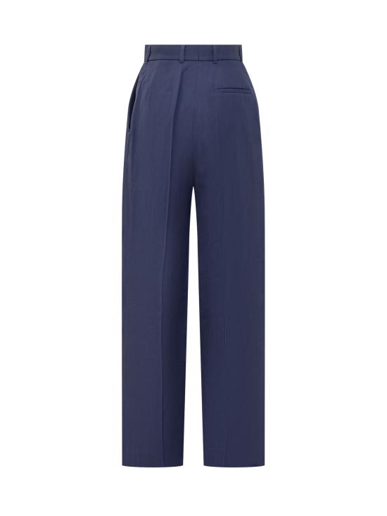  카사블랑카 스트레이트 팬츠 WF22TR039 10 NAVY - CASABLANCA