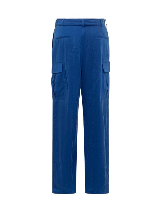 25SS 살바토레 페라가모 스트레이트 팬츠 13G795 0381494 KLEIN BLUE - SALVATORE FERRAGAMO
