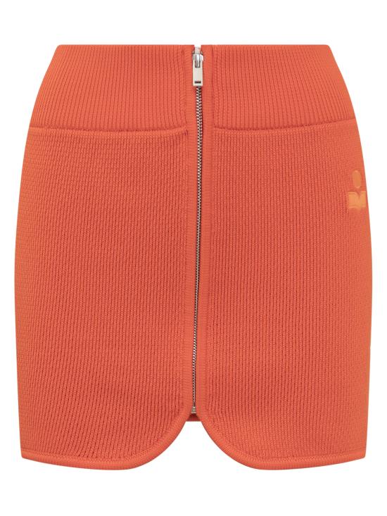  이자벨마랑에뚜왈 숏 스커트 23AJU0102FAA3L62E 70VE VERMILLON