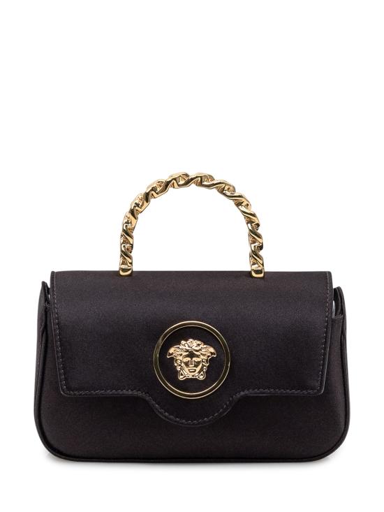 25FW 베르사체 토트백 10134391A14328 1B00V BLACK VERSACE GOLD