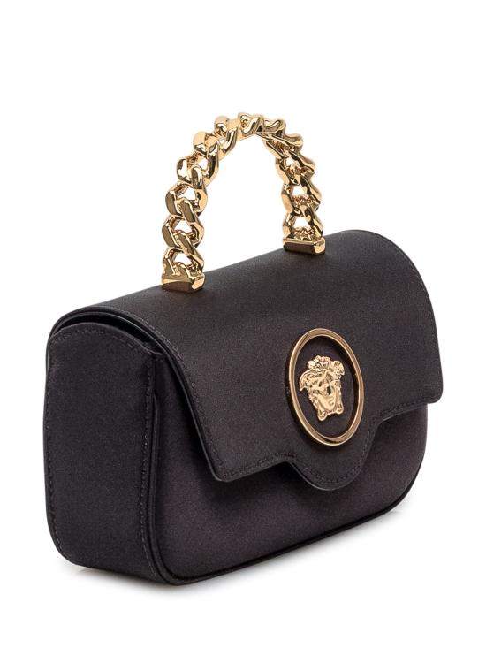 25FW 베르사체 토트백 10134391A14328 1B00V BLACK VERSACE GOLD - VERSACE