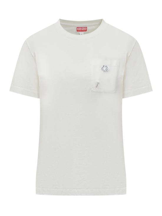 25SS 겐조 반팔 티셔츠 FF52TS1504SG 02 OFF WHITE