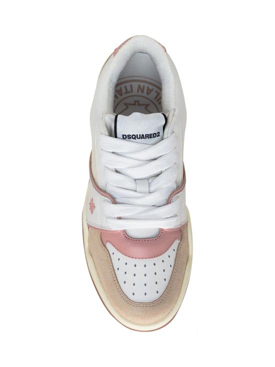  디스퀘어드2 스니커즈 SNW031501606243 M2518 BIANCO BEIGE ROSA - DSQUARED2