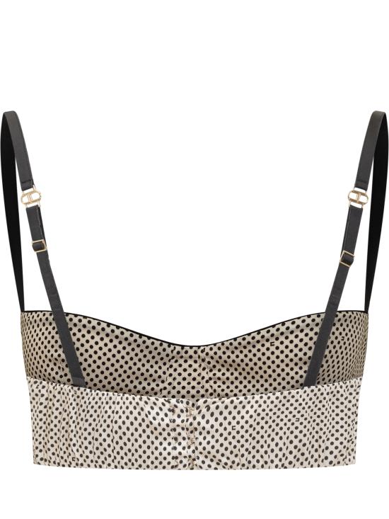 25SS 엘리자베타프랜치 언더웨어 RG00452E2 E84 BURRO NERO - ELISABETTA FRANCHI