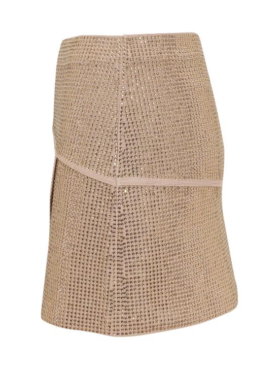  안드레아 아다모 숏 스커트 ADFW22SK05772475 0010475 NUDE - ANDREA ADAMO