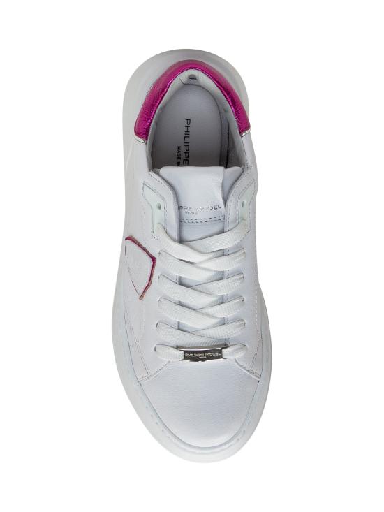  필립모델 스니커즈 BJLD WM01 DOUX METAL BLANC FUCSIA - PHILIPPE MODEL