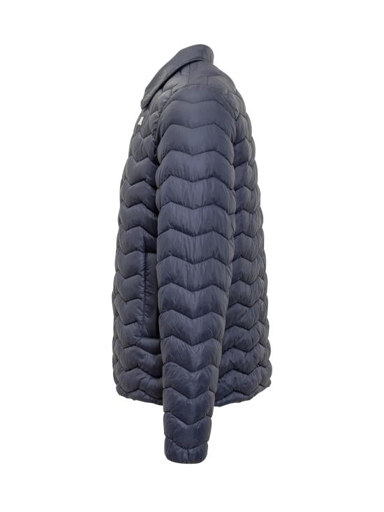 25SS 까웨 숏패딩 K7124YW K89 BLUE DEPTH - K-WAY