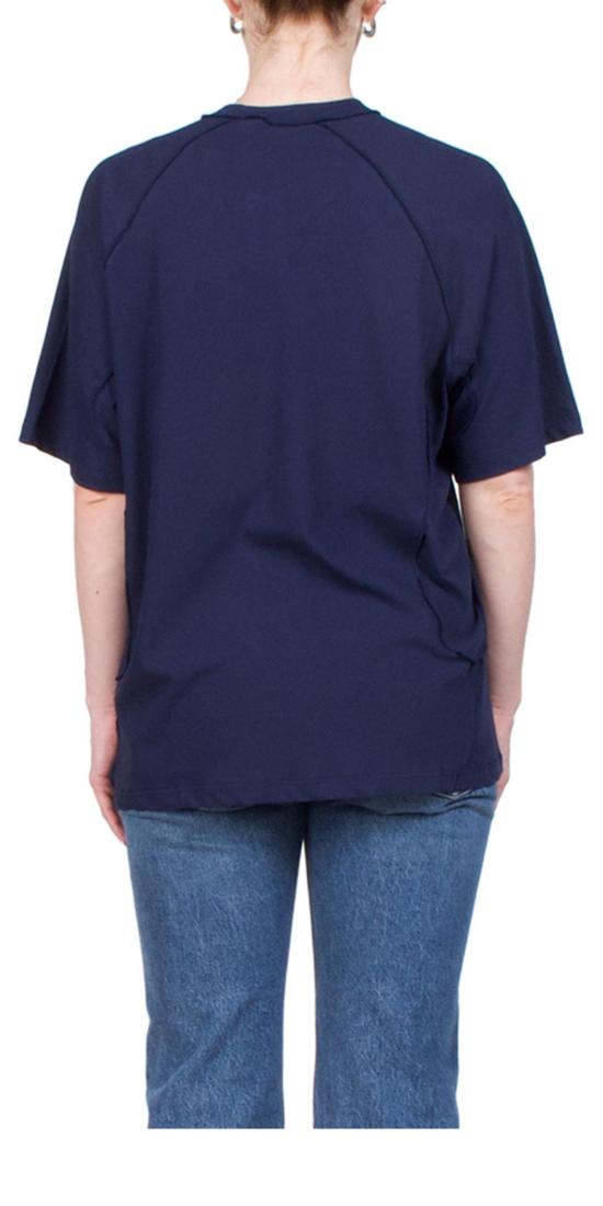  6397 블라우스 인사이드 아웃 V넥 탑 - 6397