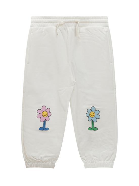 25FW [키즈] 스텔라 맥카트니 트레이닝/조거 팬츠 TX6A40Z3059 101 IVORY