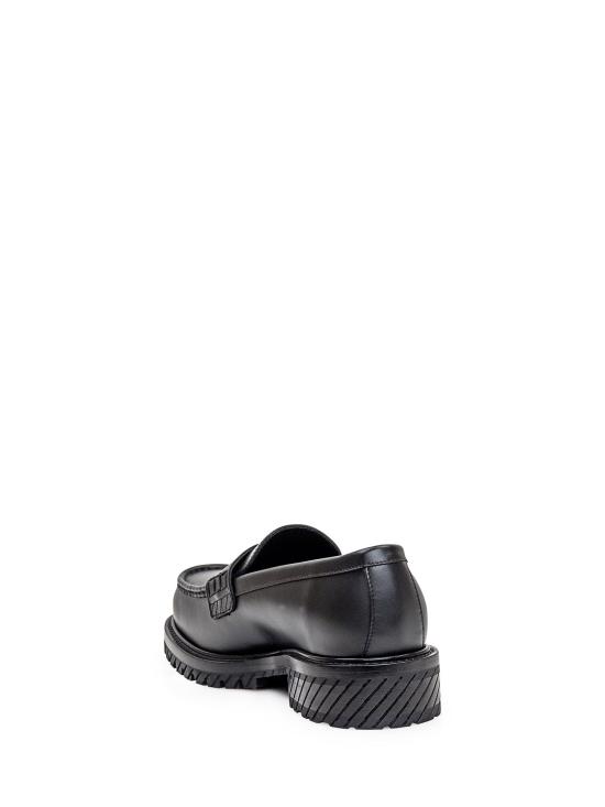  오프화이트 로퍼 OMIG009C99LEA001 1010 BLACK - OFF WHITE