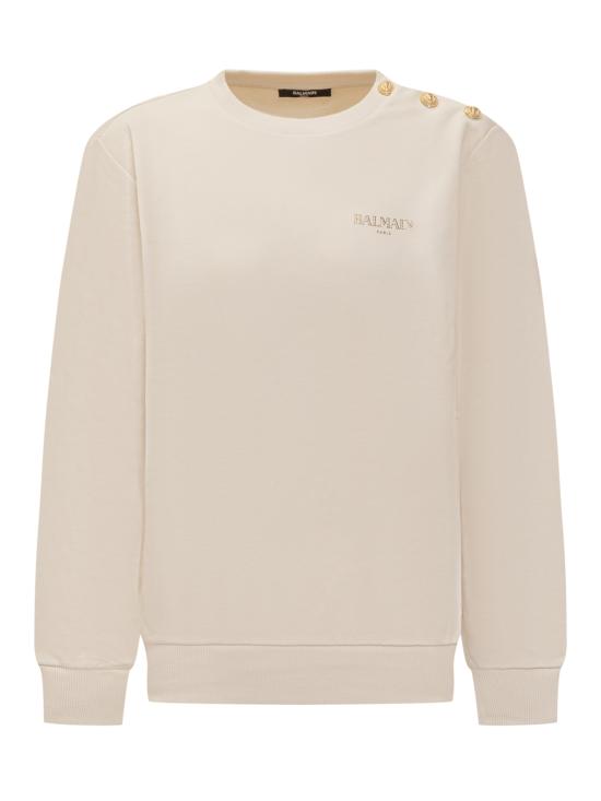 25FW [키즈] 발망 트레이닝 상의 BX4R10Z3183 109OR NUDE ORO