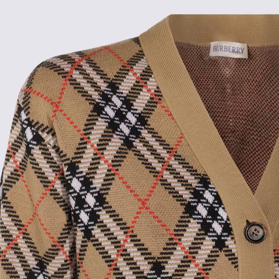 25FW 버버리 체크 울 가디건  8110579 C1309 - BURBERRY