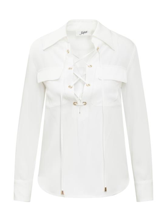  씨페러 블라우스 SWC0021TAF0001000 9003 BIANCO