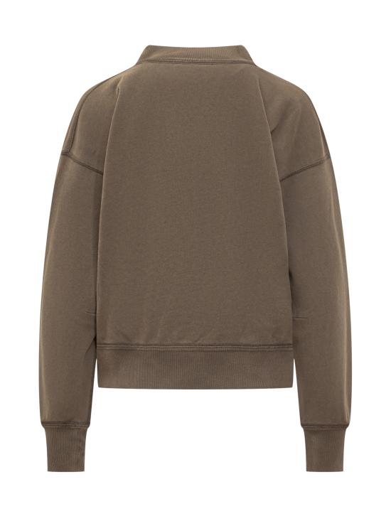 25FW 이자벨마랑에뚜왈 긴팔 티셔츠 25ASW0003FAC3M07E DBEC DARK BRONZE ECRU - ISABEL MARANT ETOILE