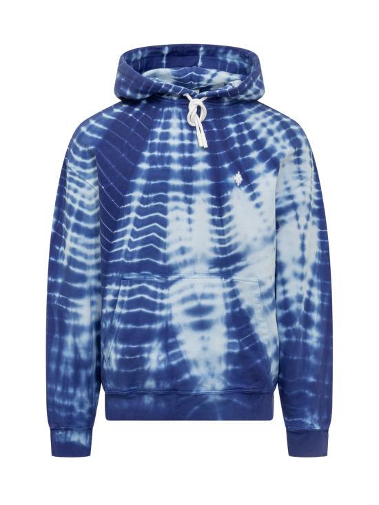  마르셀로 불론 긴팔 티셔츠 CMBB106S24FLE003 4501 BLUE WHITE