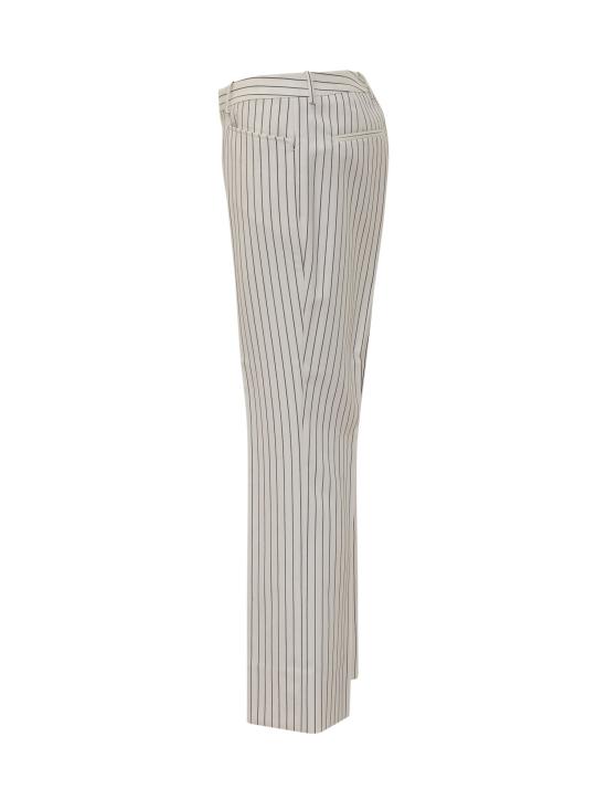 25SS 톰포드 스트레이트 팬츠 PAW558FAX1404 ZHBBR OFF WHITE NAVY - TOMFORD