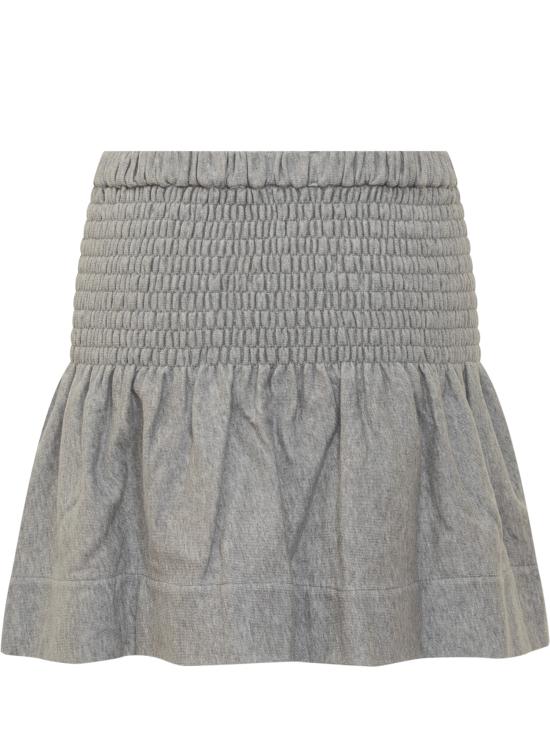 25FW 이자벨마랑에뚜왈 숏 스커트 25PJU0146FCA1M07E GYIB GREY ICE BLUE - ISABEL MARANT ETOILE