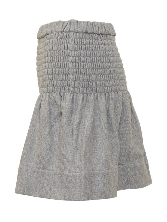 25FW 이자벨마랑에뚜왈 숏 스커트 25PJU0146FCA1M07E GYIB GREY ICE BLUE - ISABEL MARANT ETOILE