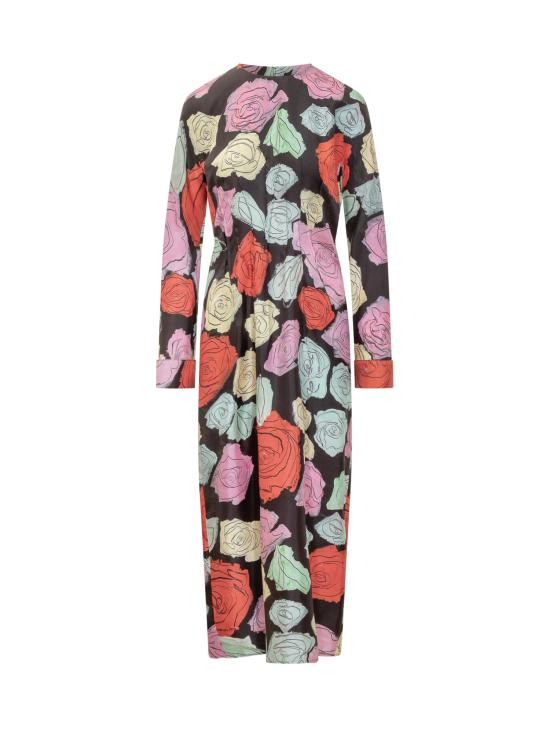 25SS 마르니 롱 원피스 ABMA1444A0UTSG30 ORN99 FANTASIA