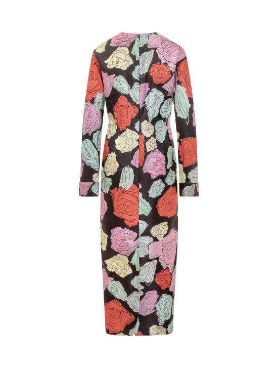 25SS 마르니 롱 원피스 ABMA1444A0UTSG30 ORN99 FANTASIA - MARNI