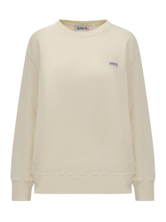  오트리 긴팔 티셔츠 SWPW 01JS WHT VTG