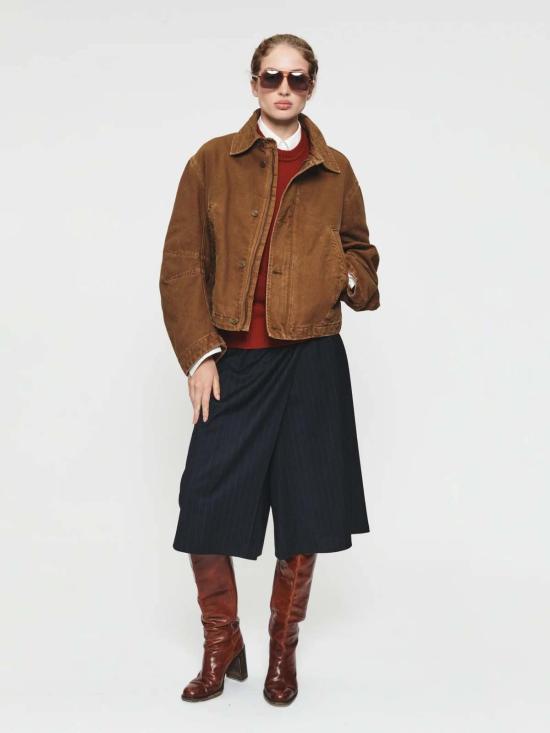  6397 가죽 자켓 플라이트 재킷 - 6397