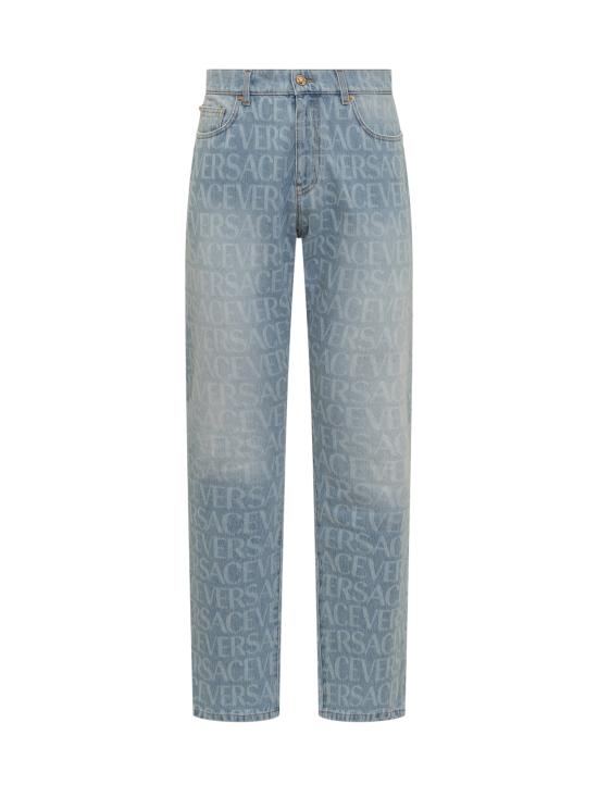  베르사체 데님 팬츠 10078371A07661 1D380 AZZURRO
