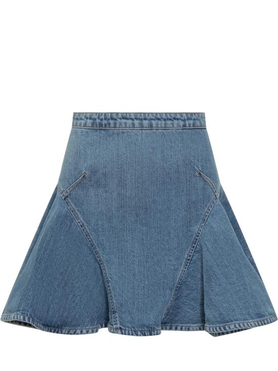 25FW 지방시 숏 스커트 BW40ZA516F 420 MEDIUM BLUE