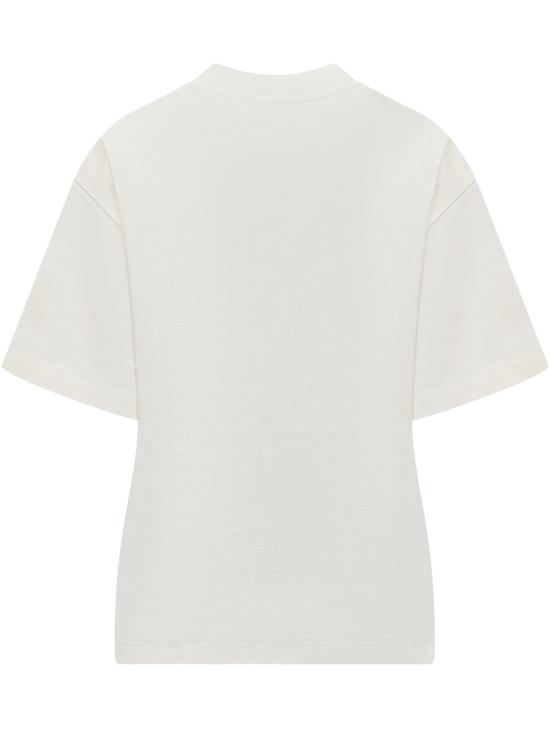 24FW 질샌더 반팔 티셔츠 J03GC0137J20243 102 PORCELAIN - JIL SANDER