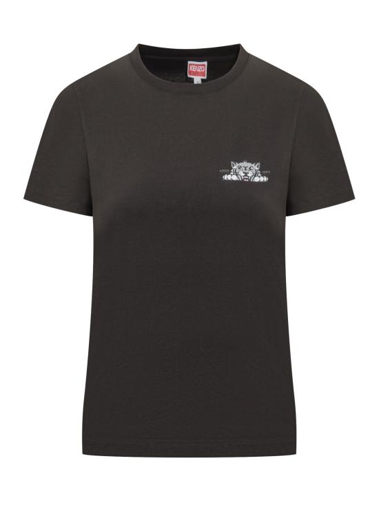 25SS 겐조 반팔 티셔츠 FF52TS1694SO 99J BLACK