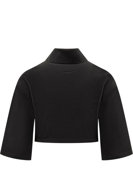  팜앤젤스 폴로 티셔츠 PWGB012S24FAB003 1003 BLACK OFF WHITE - PALM ANGELS