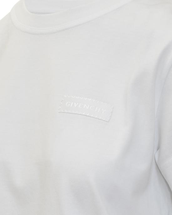 25FW 지방시 반팔 티셔츠 BW70FJG24J 100 WHITE - GIVENCHY