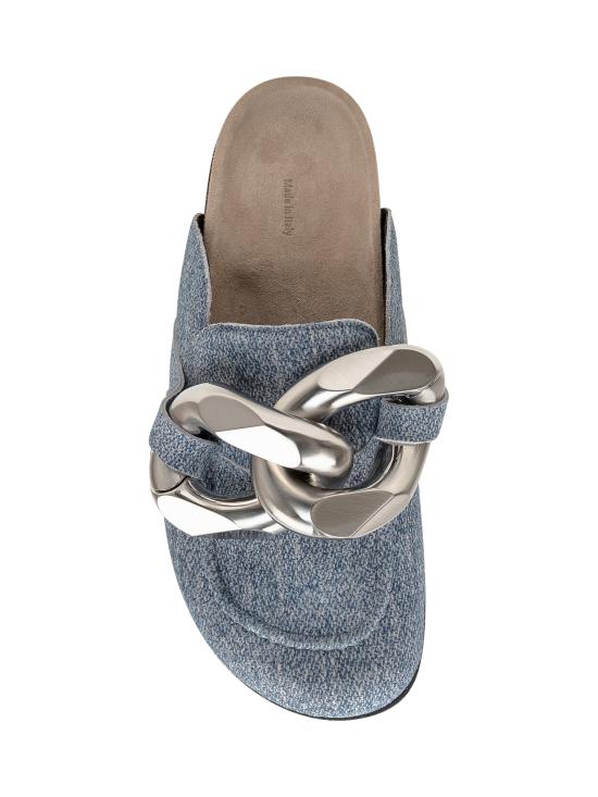 25SS JW앤더슨 뮬/슬리퍼 LF0048LA0238 800 BLUE - JW ANDERSON