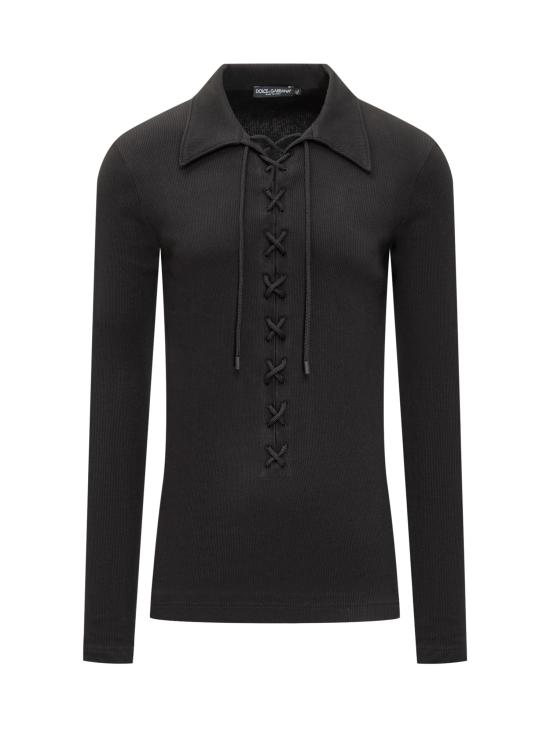 25SS 돌체앤가바나 폴로 티셔츠 G8SR3TFUGFJ N0000 NERO