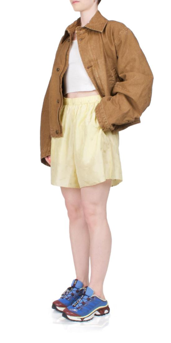  6397 라운지 웨어 자수 도트 복서 팬츠 - 6397