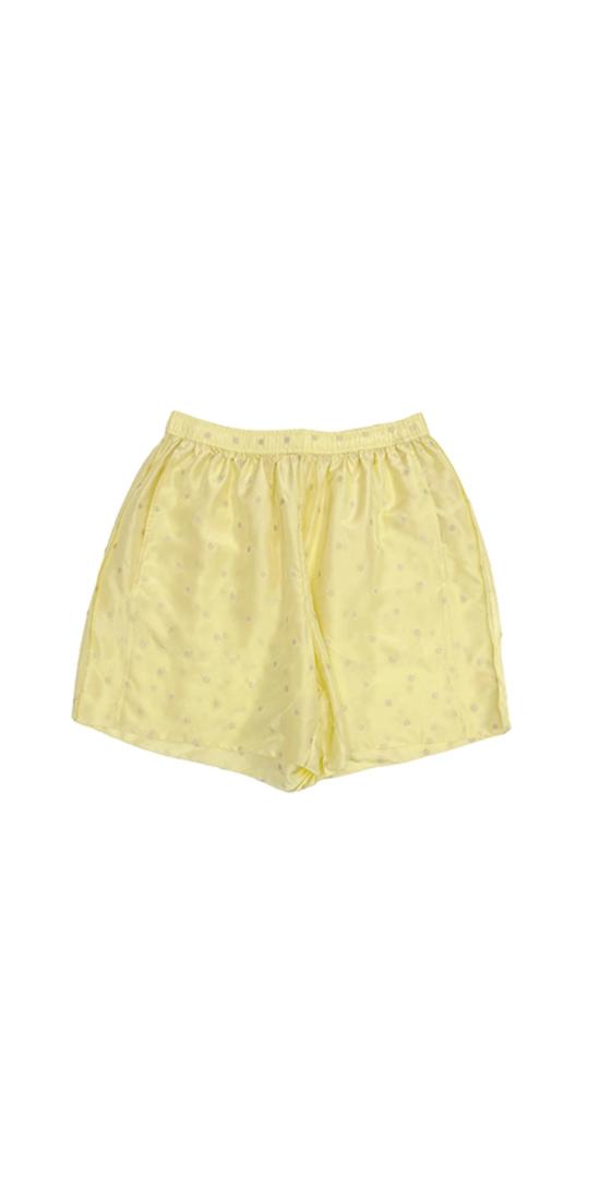  6397 라운지 웨어 자수 도트 복서 팬츠 - 6397