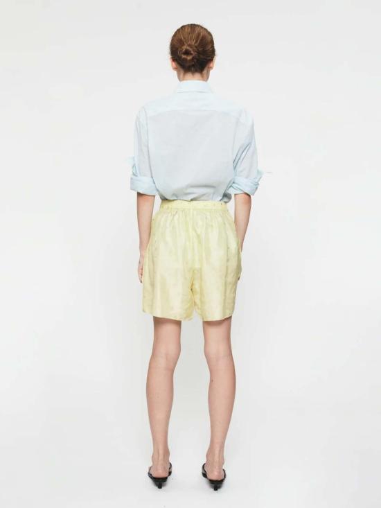  6397 라운지 웨어 자수 도트 복서 팬츠 - 6397