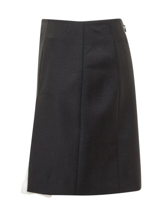  지방시 숏 스커트 BW40N013QB001 001 BLACK - GIVENCHY