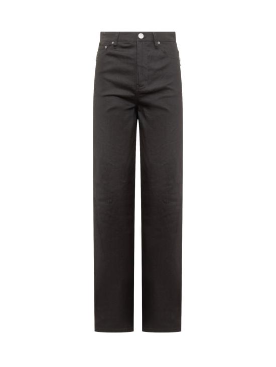  로테이트 스트레이트 팬츠 100533100 1000 BLACK