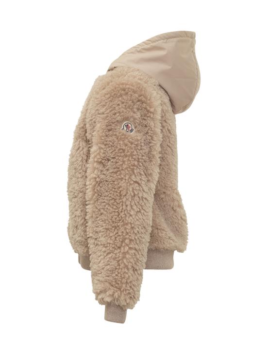 25FW [키즈] 몽클레어 풀오버 K29548G0001389B0G 268 BEIGE - MONCLER